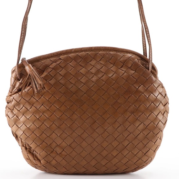 Bottega Venta Intrecciato Leather Handbag - Picture 2 of 5